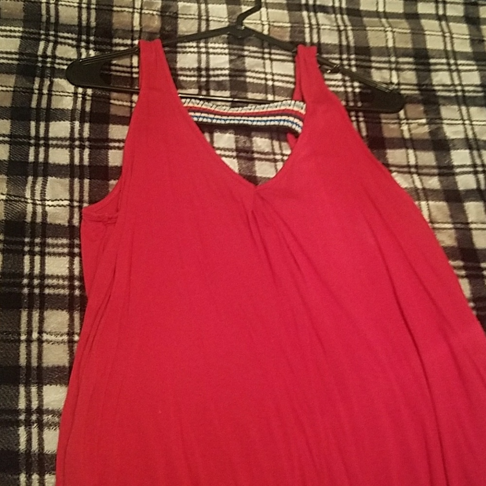 Plunge neck tank